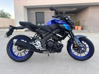 Yamaha MT-125 Azul y Negra