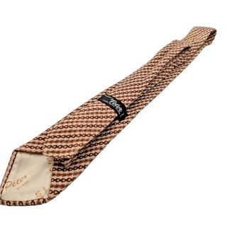 Cravatta Uomo Peter Milano 100% Seta Pura Vintage