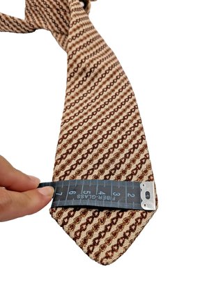 Cravatta Uomo Peter Milano 100% Seta Pura Vintage