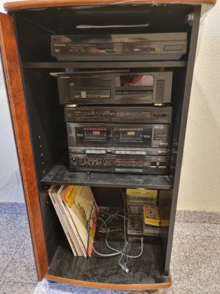 Equipo de música vintage Pioneer