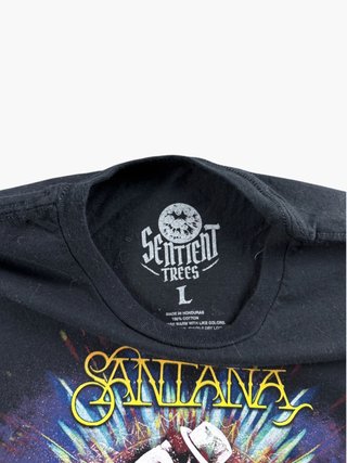 Vintage Graphic T-Shirt Santana Oneness 2025 Tour