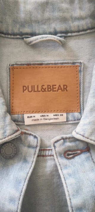 Pull&Bear Cazadora Vaquera Lavado Claro