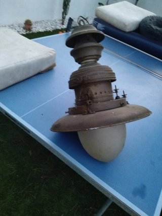 Lámpara Industrial Estilo Barco