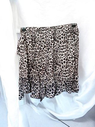 Falda pantalón leopardo