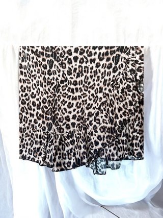 Falda pantalón leopardo