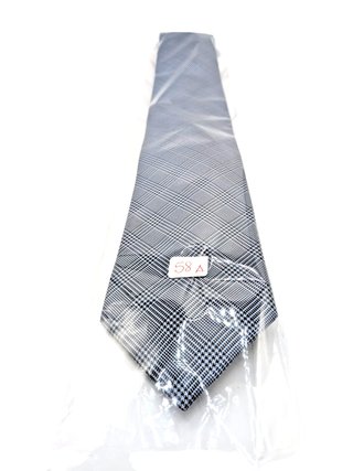Cravatta Uomo Kirkland Signature 100% Seta Grigio