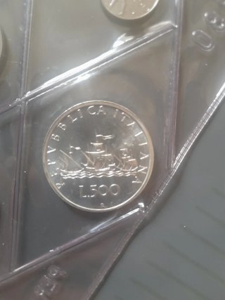 Divisionale Lire 1990 Italia Argento
