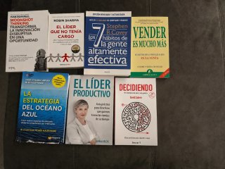 Conjunto de libros de motivación