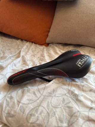 Selle Italia SLR Sillín Negro/Rojo