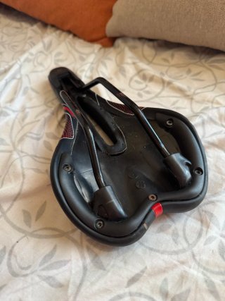 Selle Italia SLR Sillín Negro/Rojo
