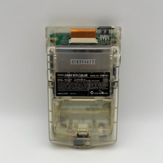 Nintendo Game Boy Color Transparente Skeleton