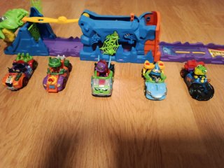 Pista T-Racers Smash Coches Desmontables