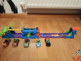 Pista T-Racers Smash Coches Desmontables