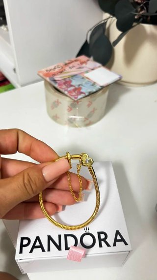Pulsera estilo Pandora Corazón