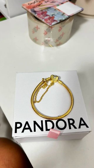 Pulsera estilo Pandora Corazón
