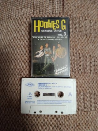 Casete Hombres G Grandes Éxitos Vol. III