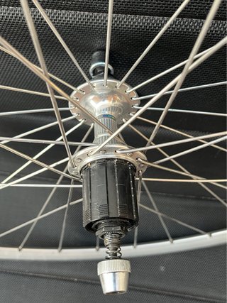 Ruedas perfil  Mavic CXP30 y Shimano 600