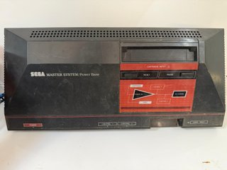 SEGA Master System 1 Power Base + Mando + Adaptado