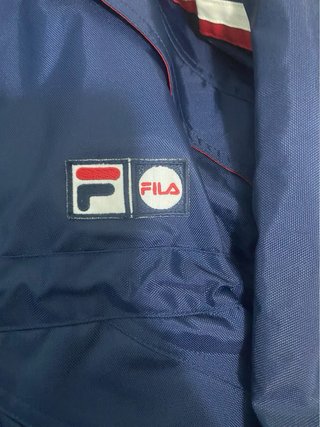 Chaqueta Fila Vintage Azul y Roja
