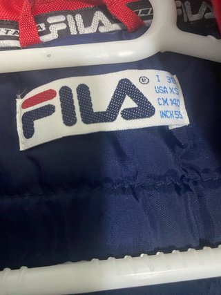Chaqueta Fila Vintage Azul y Roja