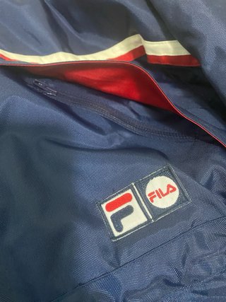 Chaqueta Fila Vintage Azul y Roja