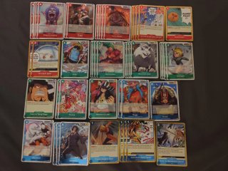 Cartas PRB foil One Piece TCG