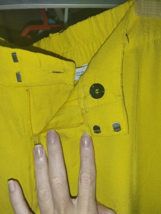 Pantalón Zara Amarillo