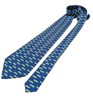 Cravatta SIMONE Edizioni Garbiche 100% Seta Blu
