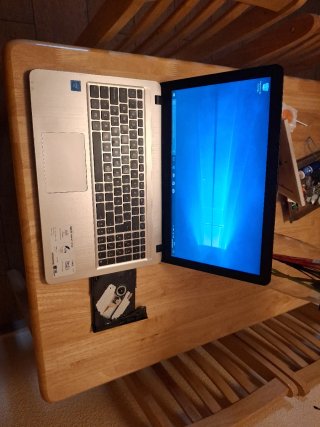 Portátil Asus Negro/Plateado