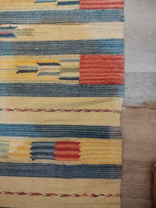 Alfombra Kilim Tejida 87 x 156