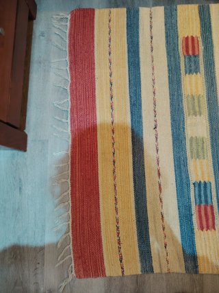 Alfombra Kilim Tejida 87 x 156