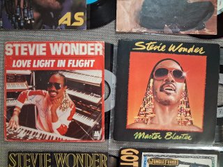 Stevie Wonder lote 6 discos vinilo single 7" 45rpm