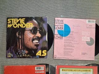 Stevie Wonder lote 6 discos vinilo single 7" 45rpm