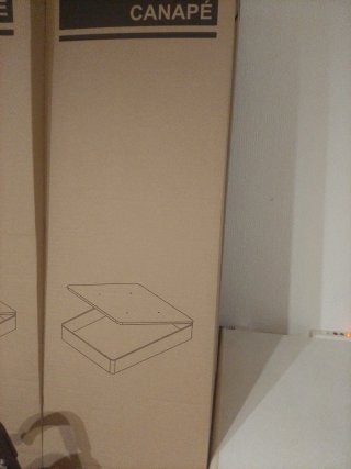 Canapé 90x190 con colchón