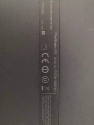 Consola PlayStation 3 PS3 Negra