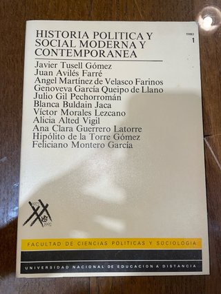 Historia politica y social modernay contemporan...
