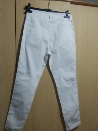 Pantaloni bianchi donna