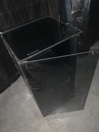 Mueble Technics Negro armario de musica