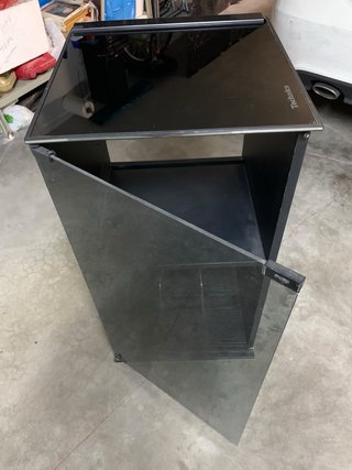 Mueble Technics Negro armario de musica