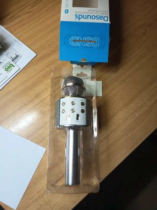 Micrófono Karaoke Dasounds con Altavoz