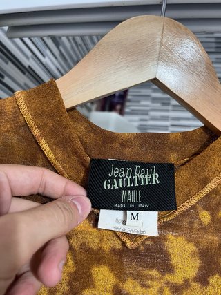 Jean Paul Gaultier Camiseta Maori 1996 Talla M