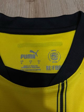 Camiseta Puma BVB Negra Amarilla