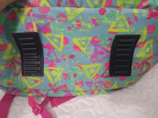 Mochila AODA'SI multicolor con bolsillos