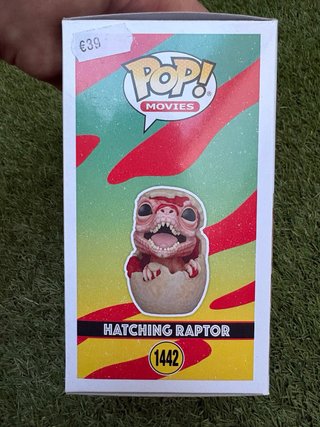 Funko Pop Jurassic Park 1442 Hatching Raptor