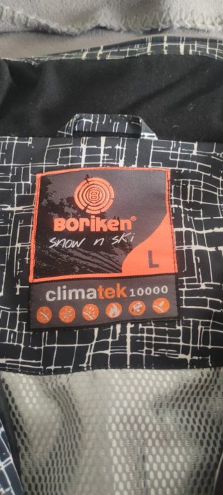 Chaqueta Boriken Climatek Nieve Talla L