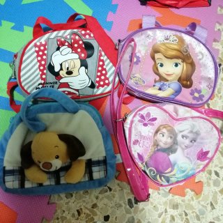 Pack 4 bolsos infantiles