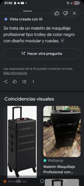 Maletín maquillaje profesional negro
