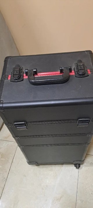 Maletín maquillaje profesional negro