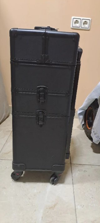 Maletín maquillaje profesional negro