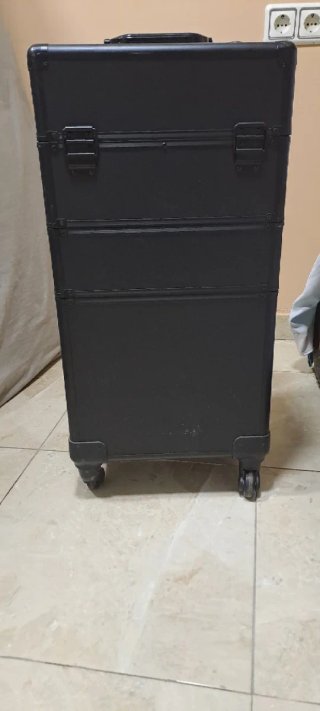 Maletín maquillaje profesional negro